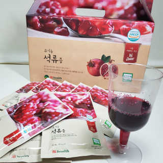 [하이헬스] 정말 진하고 맛있는 유기농 석류즙 30포 — 5점을 준 리뷰어가 2019년 11월 올린 사용 사진