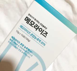 닥터라이즈 기억력이 필요한 순간 메모라이즈 1박스（10개입） — 4.5점을 준 리뷰어가 2019년 8월 올린 사용 사진
