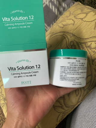 지고트 비타솔루션12 카밍 앰플 크림 100ml — 5점을 준 리뷰어가 2019년 6월 올린 사용 사진