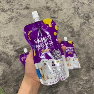 닥터할리펫밀크 8종 — 5점을 준 리뷰어가 2019년 5월 올린 사용 사진