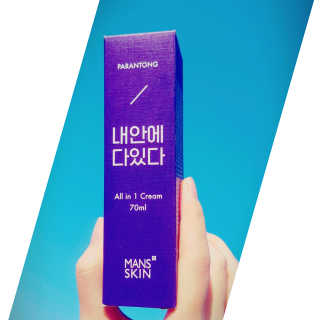 맨즈스킨 파란통 내안에다있다 — 5점을 준 리뷰어가 2017년 10월 올린 사용 사진
