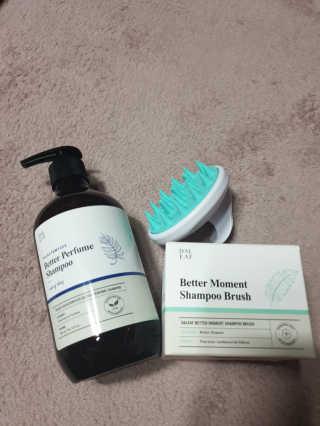 달리프 베러 퍼퓸 샴푸 1000ml 레이니데이 or 일랑로즈 — 5점을 준 리뷰어가 2020년 1월 올린 사용 사진