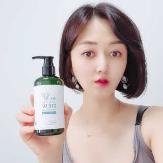 이슬품은나 알로에 베라 듀 수딩젤 250g — 5점을 준 리뷰어가 2019년 8월 올린 사용 사진