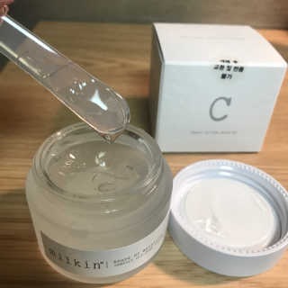 밀킨 C 컴포트 오일프리쉴드 겔 — 5점을 준 리뷰어가 2019년 2월 올린 사용 사진