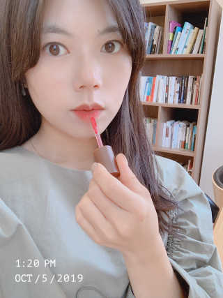 니코피 비타립틴트 — 4.5점을 준 리뷰어가 2019년 10월 올린 사용 사진