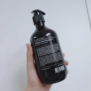 the naked object [탈모볼륨샴푸] 디블랙 팩 샴푸 — 5점을 준 리뷰어가 2019년 12월 올린 사용 사진