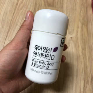 네츄럴굿띵스 퓨어 락토 철분 60일분 — 4.33점을 준 리뷰어가 2018년 2월 올린 사용 사진