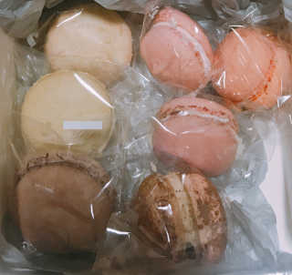 M카롱 반할만큼 달콤한 수제마카롱 — 5점을 준 리뷰어가 2018년 5월 올린 사용 사진