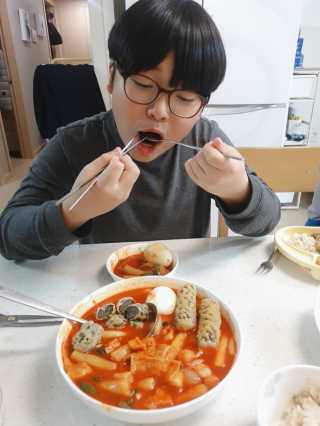 화곡미담 옛날 떡볶이 — 5점을 준 리뷰어가 2020년 2월 올린 사용 사진
