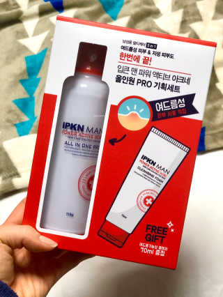 입큰뉴욕 입큰맨  파워 액티브 아크네 올인원 프로 — 4.5점을 준 리뷰어가 2020년 1월 올린 사용 사진