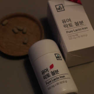 네츄럴굿띵스 퓨어 락토 철분 60일분 — 4.67점을 준 리뷰어가 2018년 2월 올린 사용 사진