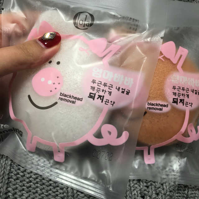 닥터롤라 엄마바바 깨끗하게 되지곤약 스폰지 리뷰 사진