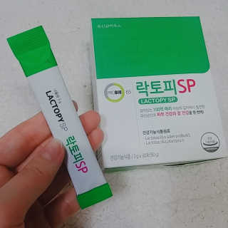 유산균하우스 [프로바이오닉]락토피SP 스틱 — 5점을 준 리뷰어가 2019년 3월 올린 사용 사진