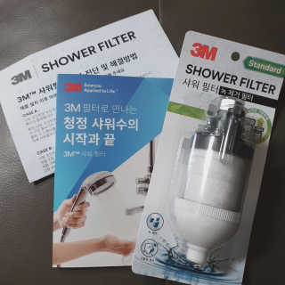 3M™ 스탠다드 샤워필터 — 5점을 준 리뷰어가 2019년 8월 올린 사용 사진