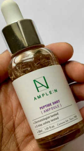 앰플엔 암 페트 펩티드 샷 AMPOULE — 5점을 준 리뷰어가 2019년 8월 올린 사용 사진