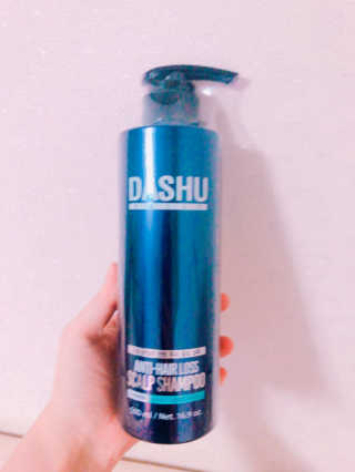 다슈코리아 다슈 데일리 단백질 한방 두피 골드 샴푸 500ml — 4.5점을 준 리뷰어가 2019년 11월 올린 사용 사진