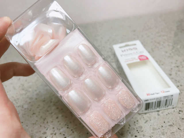 키스뉴욕 프레스앤고 네일 팁 리뷰 사진
