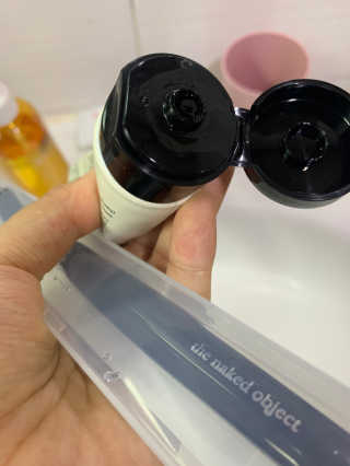 the naked object 디블랙팩치약 디블랙칫솔 세트 — 5점을 준 리뷰어가 2019년 12월 올린 사용 사진