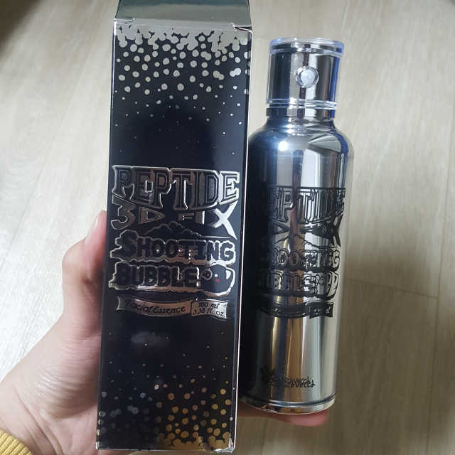 펩타이드 쓰리디 픽스 슈팅 버블 페이셜 에센스 리뷰 사진