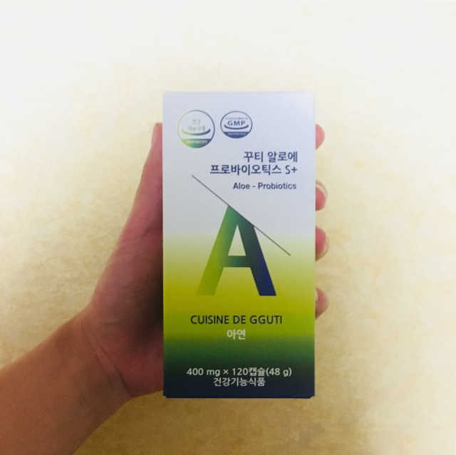 꾸티 알로에 프로바이오틱스S+ 리뷰 사진