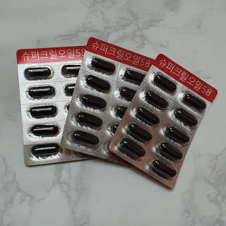 메이준뉴트리 슈퍼 크릴 오일58 1000mg x 30캡슐 — 5점을 준 리뷰어가 2020년 2월 올린 사용 사진