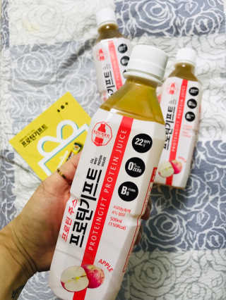 프로틴주스 프로틴기프트 — 4점을 준 리뷰어가 2019년 3월 올린 사용 사진