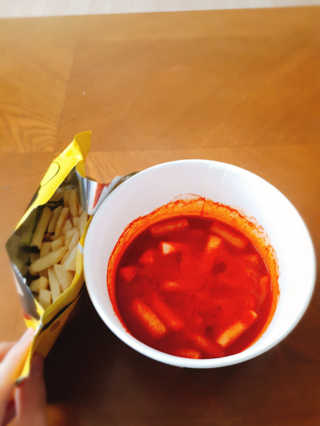 청담동말자싸롱 말자네떡볶이4EA말자네빠삭빠삭감튀5EA — 3점을 준 리뷰어가 2019년 1월 올린 사용 사진