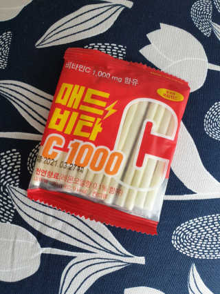 매드비타C 1000 — 5점을 준 리뷰어가 2019년 4월 올린 사용 사진