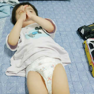 보솜이 액션핏 팬티형 — 4.5점을 준 리뷰어가 2019년 4월 올린 사용 사진