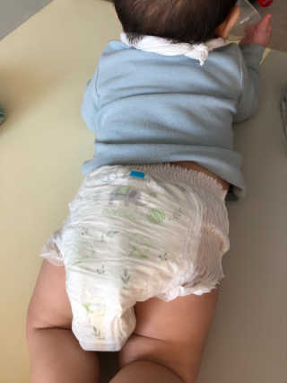 보솜이 리얼코튼 팬티형 — 5점을 준 리뷰어가 2019년 3월 올린 사용 사진