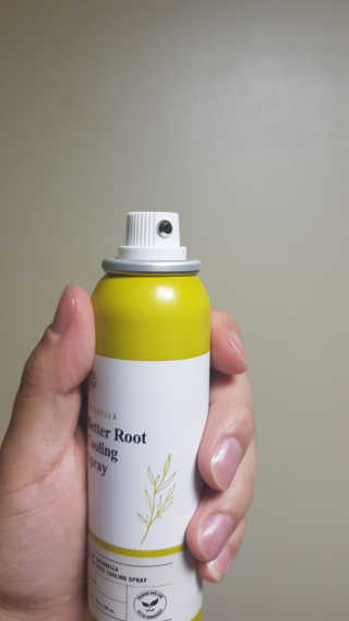 달리프 클로렐라 베러 루트 쿨링 스프레이 100ml — 5점을 준 리뷰어가 2019년 6월 올린 사용 사진