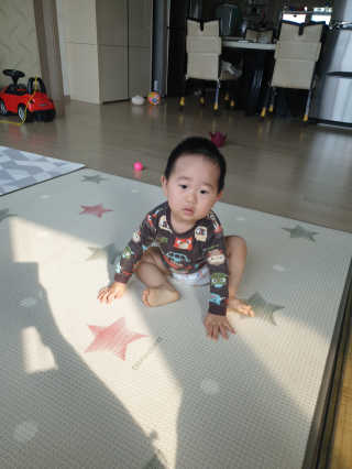 보솜이 액션핏 팬티형 — 5점을 준 리뷰어가 2019년 4월 올린 사용 사진