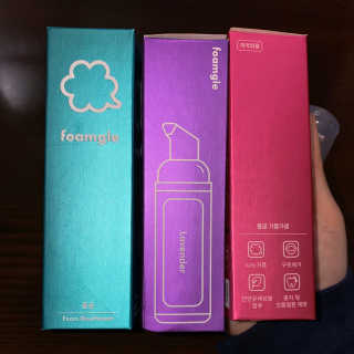 폼글 I foamgle [폼글] 거품가글 50ml 3종 - 민트, 라벤더, 라즈베리 — 3.5점을 준 리뷰어가 2019년 11월 올린 사용 사진