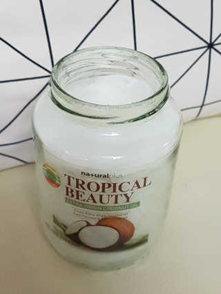 트로피칼뷰티 엑스트라버진 코코넛오일 450ml — 5점을 준 리뷰어가 2016년 10월 올린 사용 사진