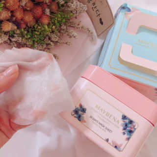 메이베나 1일 1팩 뽑아쓰는 마스크팩 — 5점을 준 리뷰어가 2019년 2월 올린 사용 사진