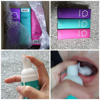 폼글 I foamgle [폼글] 거품가글 50ml 3종 - 민트, 라벤더, 라즈베리 — 3점을 준 리뷰어가 2019년 12월 올린 사용 사진