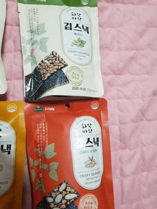 더빈트 와삭바삭 김스낵 — 5점을 준 리뷰어가 2019년 12월 올린 사용 사진