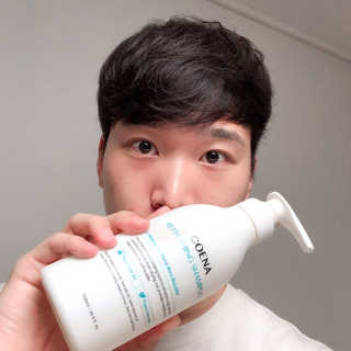 코에나샴푸 500ml — 4점을 준 리뷰어가 2019년 7월 올린 사용 사진