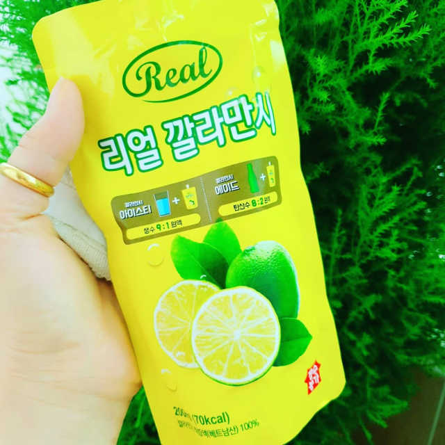 리얼깔라만시 리뷰 사진