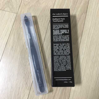the naked object 디블랙팩치약 디블랙칫솔 세트 — 5점을 준 리뷰어가 2019년 6월 올린 사용 사진