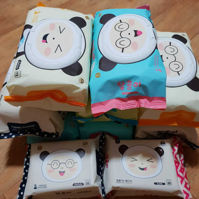 달곰이 물티슈 리뷰 사진