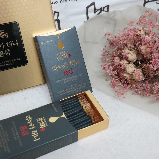 리튠 골드 비전 마누카 허니 홍삼 리뷰 사진