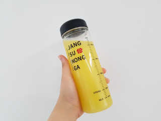 장수농가 리얼깔라만시 원샷 50ml 10팩+보틀 — 1점을 준 리뷰어가 2019년 5월 올린 사용 사진