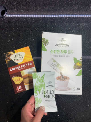(주)쟈뎅 [쟈뎅] 클래스 신선한 하루 원두+여과지 SET — 5점을 준 리뷰어가 2019년 3월 올린 사용 사진