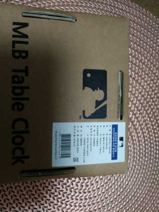 MLB WATCH n LEISURE MLB 아날로그 디자인 탁상시계 8종 — 5점을 준 리뷰어가 2019년 12월 올린 사용 사진
