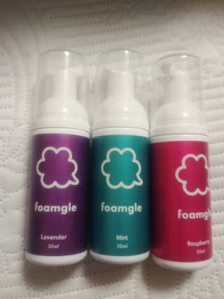 폼글 I foamgle [폼글] 거품가글 50ml 3종 - 민트, 라벤더, 라즈베리 — 4점을 준 리뷰어가 2019년 11월 올린 사용 사진