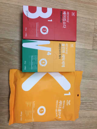 레인보우샵 올인원세탁세제,베이킹소다 스틱포6개입+세탁조클리너 — 5점을 준 리뷰어가 2018년 3월 올린 사용 사진