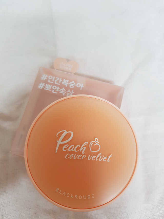 [블랙루즈] 피치 커버 벨벳 쿠션 2종 중 택1 리뷰 사진