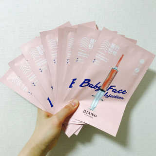 바노바기 코스메틱 바노바기 인젝션 마스크 (10매입) — 4.33점을 준 리뷰어가 2017년 6월 올린 사용 사진