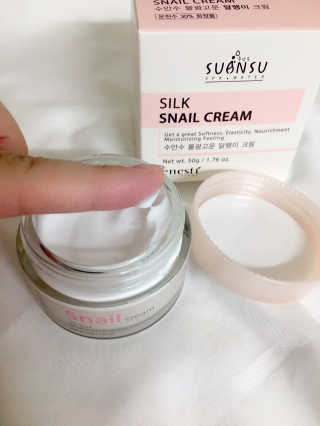 (주)에네스티 [에네스티] 수안수 물광고운 달팽이 크림 50g — 5점을 준 리뷰어가 2020년 3월 올린 사용 사진